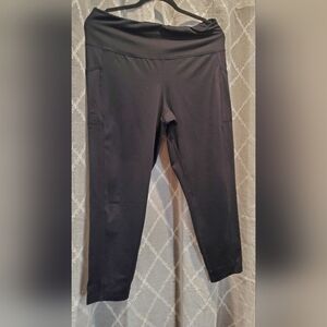 Ideology Black Athletic Leggings with Elastic Waistband